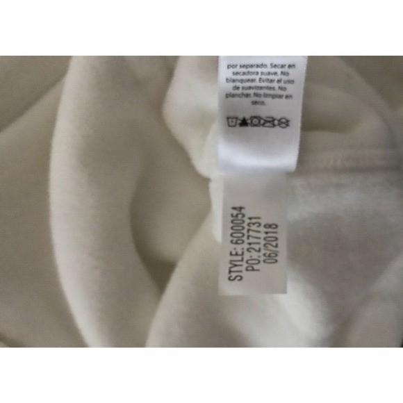 Vineyard Vines Westerly Fleece Sleeveless Zip Closure Vest White Size XS - Picture 8 of 10